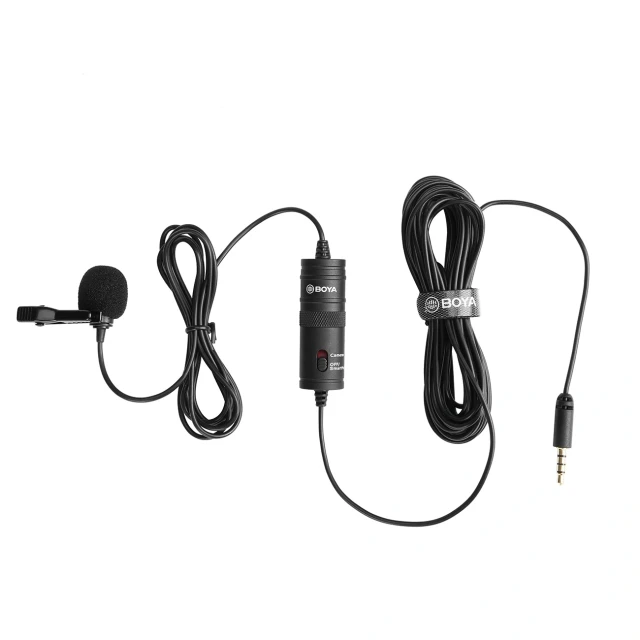 Мікрофон петельний BOYA BY-M1 дротовий Black (6971008020809)