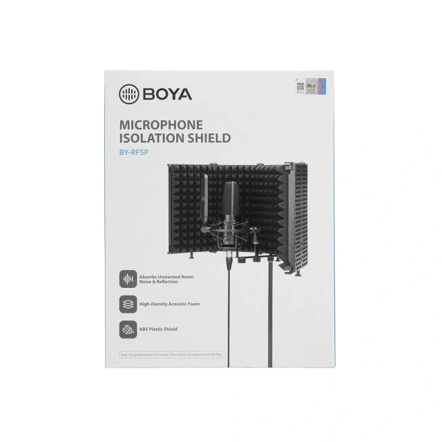 Акустичний екран для мікрофону BOYA BY-RF5P Black (6971008028164)