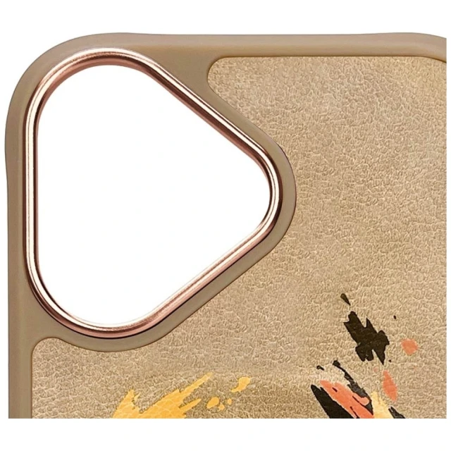 Чохол Nimmy Tygrys для iPhone 16 Light Brown with MagSafe (N-CXXM-IP16-062)