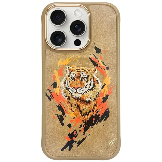 Чохол Nimmy Tygrys для iPhone 16 Pro Light Brown with MagSafe (N-CXXM-IP16-PRO-062)