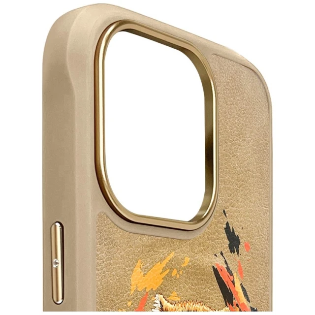 Чохол Nimmy Tygrys для iPhone 16 Pro Light Brown with MagSafe (N-CXXM-IP16-PRO-062)