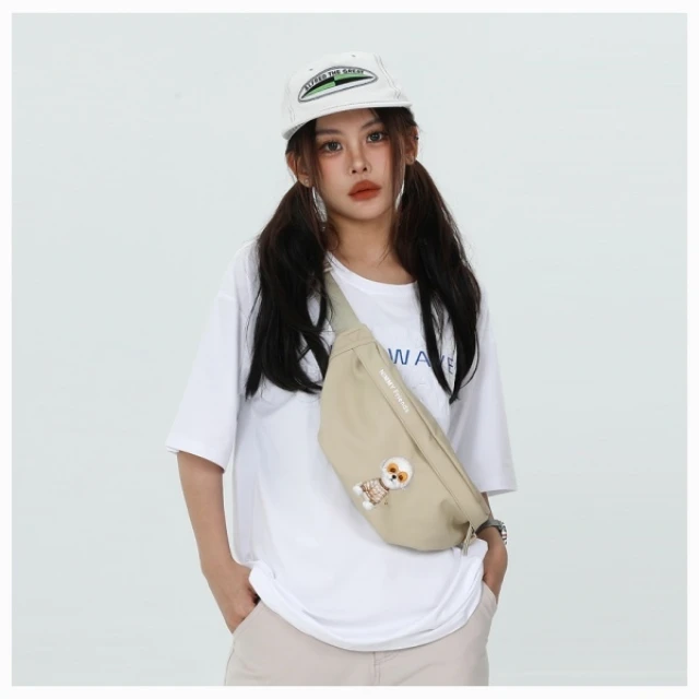 Сумка Nimmy Crossbody Glasses Cool Cat Gray (N-YJ-XB-05-A)
