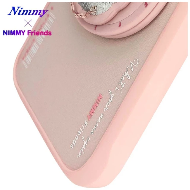 Чохол Nimmy Glasses Cool Cat для iPhone 16 Pink with MagSafe (N-YJKM-CXZH-IP16-04)