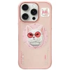 Чохол Nimmy Glasses Cool Cat для iPhone 16 Pro Max Pink with MagSafe (N-YJKM-CXZH-IP16-PRO-MAX-04)