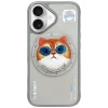 Чохол Nimmy Glasses Cool Cat для iPhone 16 Gray with MagSafe (N-YJKM-CXZH-IP16-05)