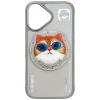 Чохол Nimmy Glasses Cool Cat для iPhone 16 Gray with MagSafe (N-YJKM-CXZH-IP16-05)