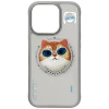 Чохол Nimmy Glasses Cool Cat для iPhone 16 Pro Max Gray with MagSafe (N-YJKM-CXZH-IP16-PRO-MAX-05)