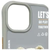 Чехол Nimmy Cool&Cute 2.0 Bear для iPhone 15 Gray (N-KM-IP15-011-A)