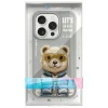 Чохол Nimmy Cool&Cute 2.0 Bear для iPhone 15 Pro Max Gray (N-KM-IP15-PRO-MAX-011-A)
