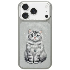 Чехол Nimmy Lucky Fashion Cat для iPhone 17 Pro Серый with MagSafe (N-CXXYSS-IP17-PRO-032)