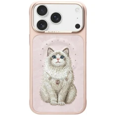 Чехол Nimmy Lucky Fashion Cat для iPhone 17 Pro Розовый with MagSafe (N-CXXYSS-IP17-PRO-07-E)