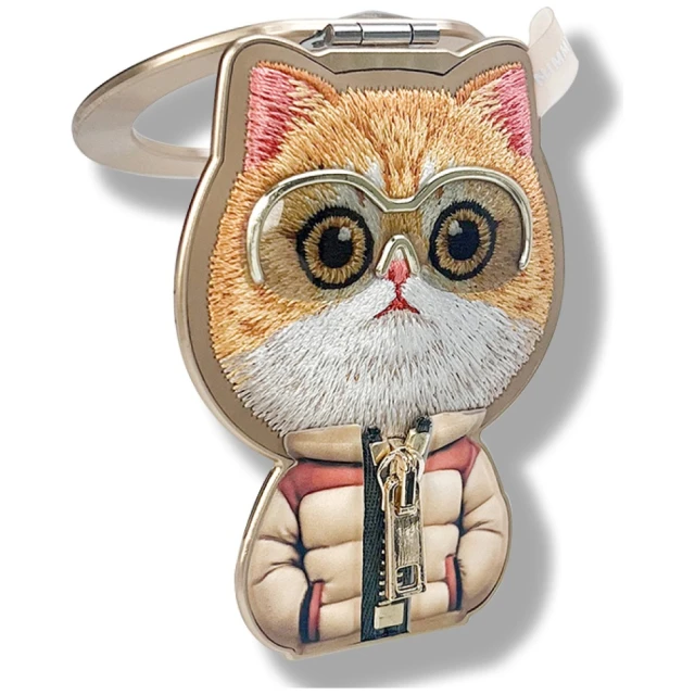 Кільце-тримач для смартфона Nimmy Cool&Cute 2.0 Cat Brown with MagSafe (N-KM-BSZJ-05)
