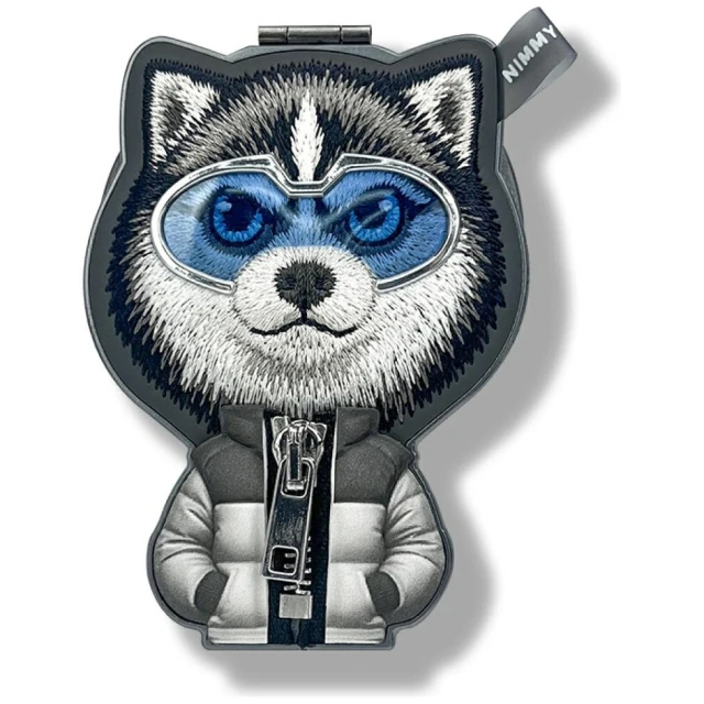 Кільце-тримач для смартфона Nimmy Cool&Cute 2.0 Wolf Black with MagSafe (N-KM-BSZJ-017)