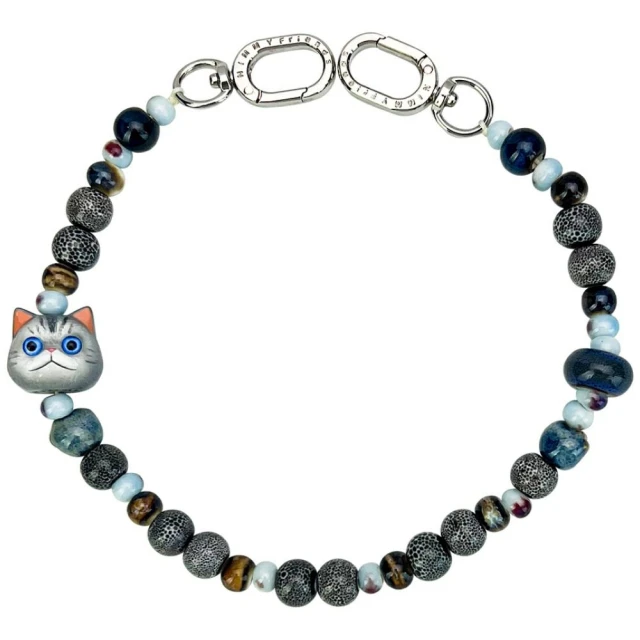 Брелок Nimmy New Big Eye Cute Pets 2.0 Grey (N-XDY-SL-023)