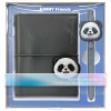 Набір 2в1 блокнот Nimmy New Big-Eye Cute Pets 2.0 + ручка Panda Black (N-XDY-SZB-06A-D)