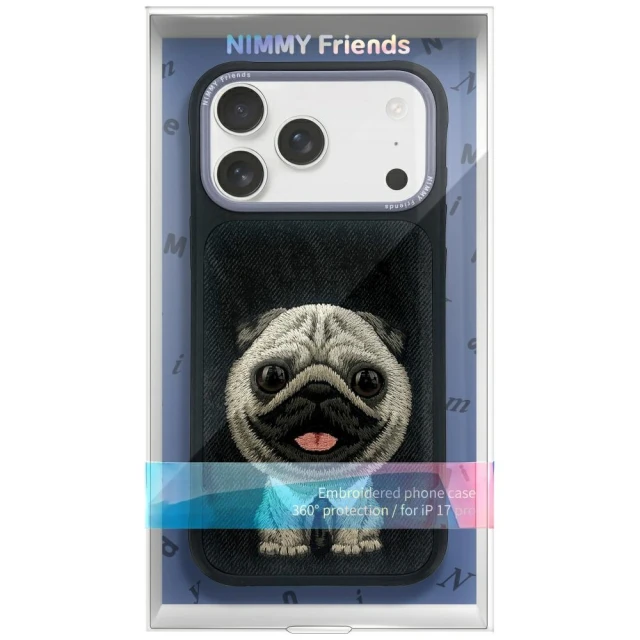 Чохол Nimmy Big Eyed Pet 2.0 Dog для iPhone 17 Black (N-XDY-IP17-09A)