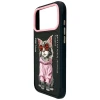Чехол Nimmy Glasses Cool Cat для iPhone 17 Pro Black (N-YJ-IP17-Pro-018)