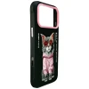 Чехол Nimmy Glasses Cool Cat для iPhone 17 Pro Black (N-YJ-IP17-Pro-018)