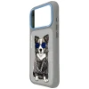 Чехол Nimmy Glasses Cool Dog для iPhone 17 Pro Max Gray (N-YJ-IP17-Pro-Max-028)