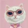 Чохол Nimmy Cool&Cute 2.0 Cat для iPhone 17 Pro Pink (N-KMLL-IP17-Pro-04)
