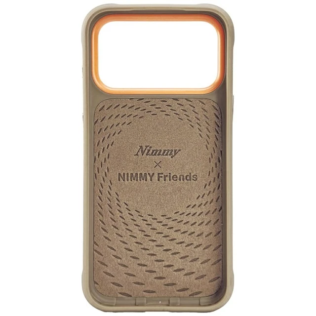 Чохол Nimmy Cool&Cute 2.0 Bear для iPhone 17 Pro Beige (N-KMLL-IP17-Pro-011B)