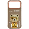 Чехол Nimmy Cool&Cute 2.0 Bear для iPhone 17 Pro Max Beige (N-KMLL-IP17-Pro-Max-011B)