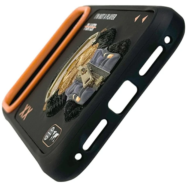 Чохол Nimmy Cool&Cute 2.0 Gorilla для iPhone 17 Pro Max Black (N-KMLL-IP17-Pro-Max-016)