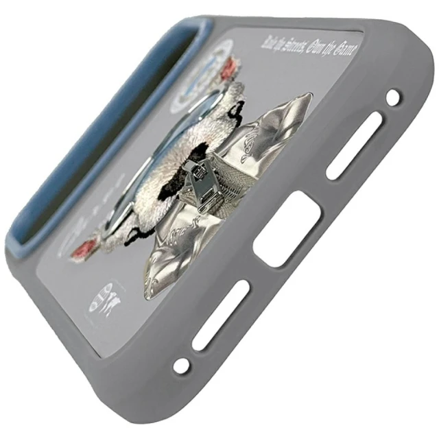 Чехол Nimmy Cool&Cute 2.0 Dog для iPhone 17 Pro Gray (N-KMLL-IP17-Pro-019A)