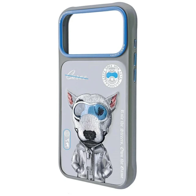Чехол Nimmy Cool&Cute 2.0 Dog для iPhone 17 Pro Gray (N-KMLL-IP17-Pro-019A)