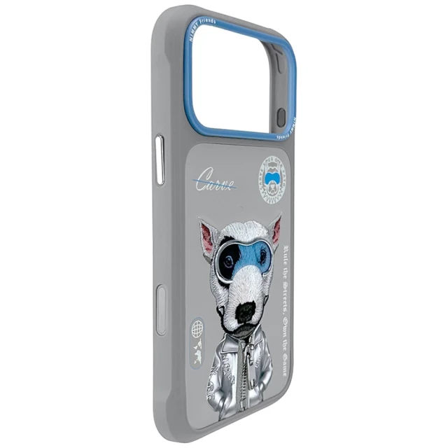 Чохол Nimmy Cool&Cute 2.0 Dog для iPhone 17 Pro Max Gray (N-KMLL-IP17-Pro-Max-019A)