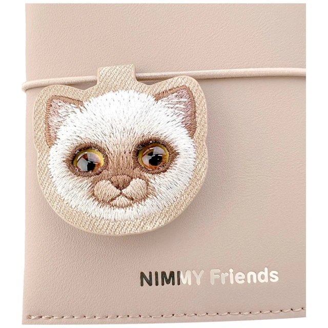 Набір 2в1 Nimmy New Big-Eye Cute Pets 2.0 блокнот + ручка Cat Brown (N-XDY-SZB-026-D)