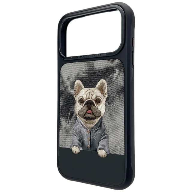 Чохол Nimmy Gentle Pets Series Dog для iPhone 17 Pro чорний with MagSafe (N-YSMC-IP17-PRO-01-E)
