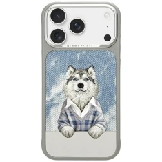 Чохол Nimmy Gentle Pets Series Dog для iPhone 17 Pro Max Grey with MagSafe (N-YSMC-IP17-PRO-MAX-037)