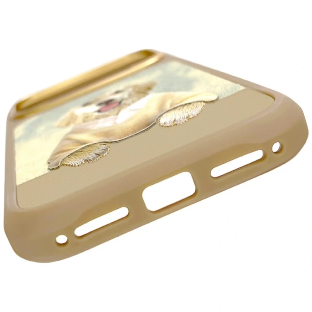 Чохол Nimmy Gentle Pets Series Dog для iPhone 17 Pro Max коричневий with MagSafe (N-YSMC-IP17-PRO-MAX-025-A)