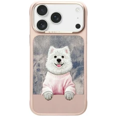 Чохол Nimmy Gentle Pets Series Dog для iPhone 17 Pro Max Pink with MagSafe (N-YSMC-IP17-PRO-MAX-038)