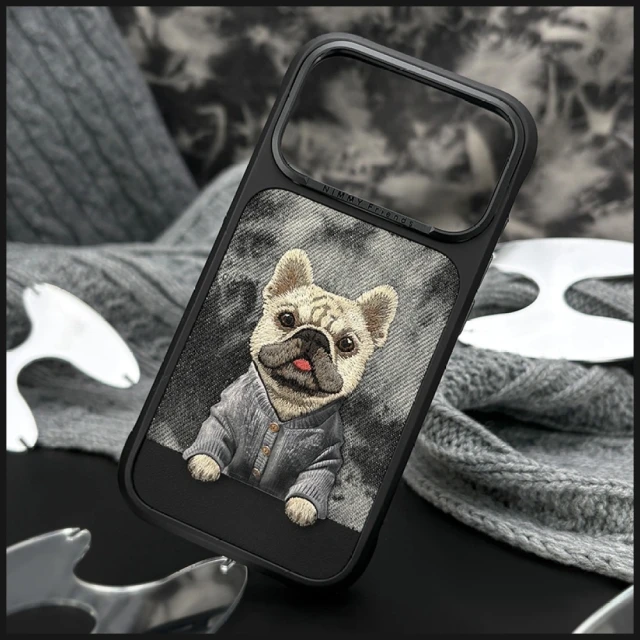 Чохол Nimmy Gentle Pets Series Dog для iPhone 17 Pro Max Black with MagSafe (N-YSMC-IP17-PRO-MAX-01-E)