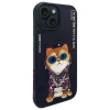 Чохол Nimmy Glasses Cool Cat для iPhone 15 Black (N-YJ-IP15-05-A)