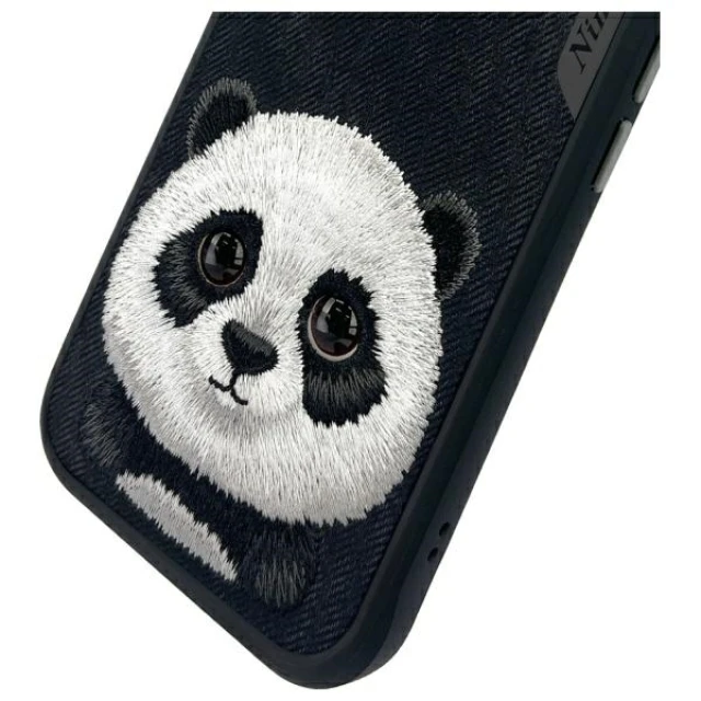 Чохол Nimmy Big Eyed Pet 2.0 Panda для iPhone 15 Black (N-XDY-IP15-06)