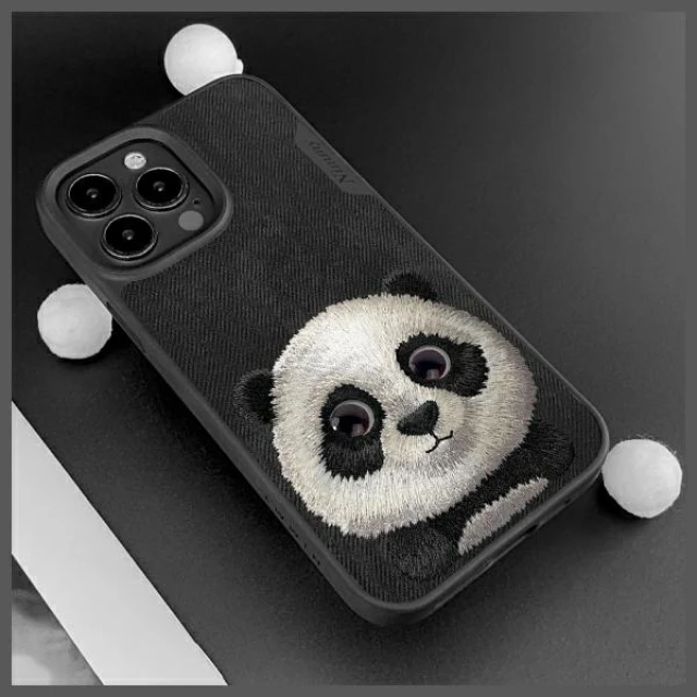 Чохол Nimmy Big Eyed Pet 2.0 Panda для iPhone 15 Pro Black (N-XDY-IP15-PRO-06)