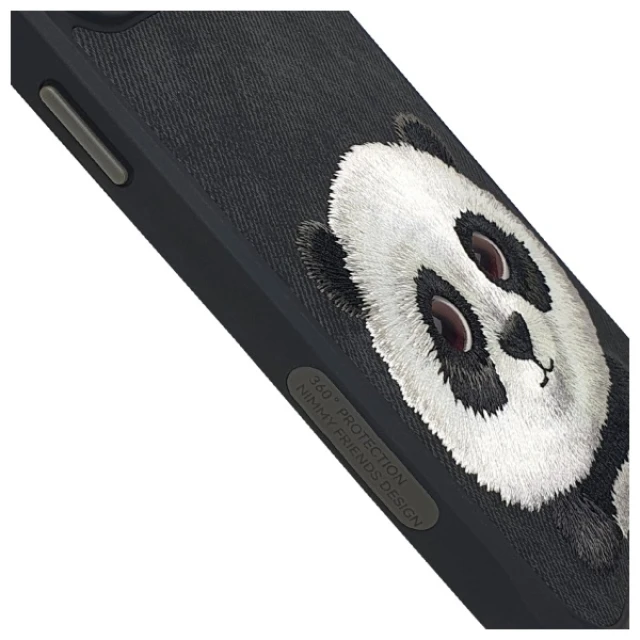 Чохол Nimmy Big Eyed Pet 2.0 Panda для iPhone 15 Pro Black (N-XDY-IP15-PRO-06)
