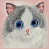 Чохол Nimmy Big Eyed Pet 2.0 Cat для iPhone 15 Pro Max Pink (N-XDY-IP15-PRO-MAX-07)