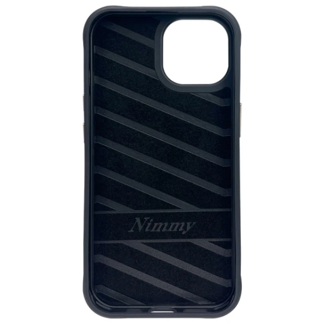 Чехол Nimmy Cool&Cute 2.0 Monkey для iPhone 15 Black (N-KM-IP15-016)