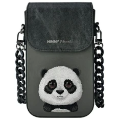 Сумка Nimmy Big Eyed Pet 2.0 Panda Black (N-XDY-SJB-06)