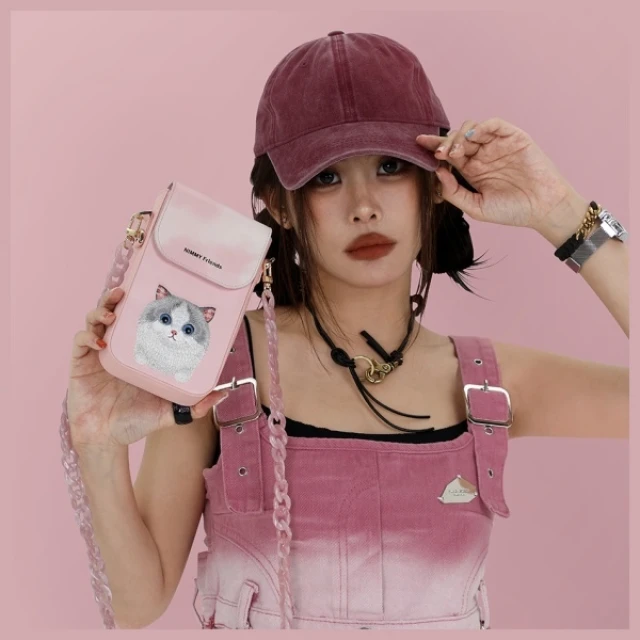 Сумка Nimmy Big Eyed Pet 2.0 Cat Pink (N-XDY-SJB-07)
