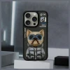 Чохол Nimmy Cool&Cute 2.0 Dog для iPhone 15 Pro Max Black (N-KM-IP15-PRO-MAX-01)