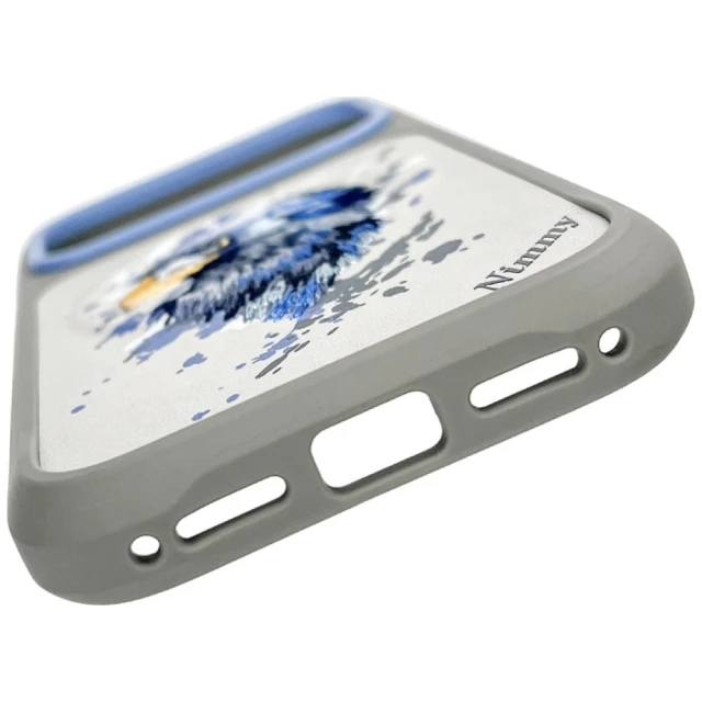 Чохол Nimmy Orzeł для iPhone 17 Pro Max сірий with MagSafe (N-CXXM-IP17-PRO-MAX-052-A)