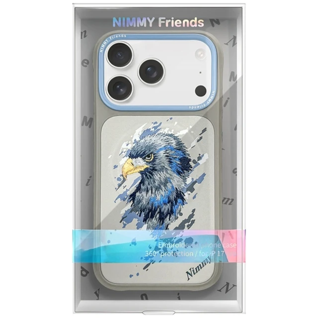 Чохол Nimmy Orzeł для iPhone 17 Pro Сірий with MagSafe (N-CXXM-IP17-PRO-052-A)
