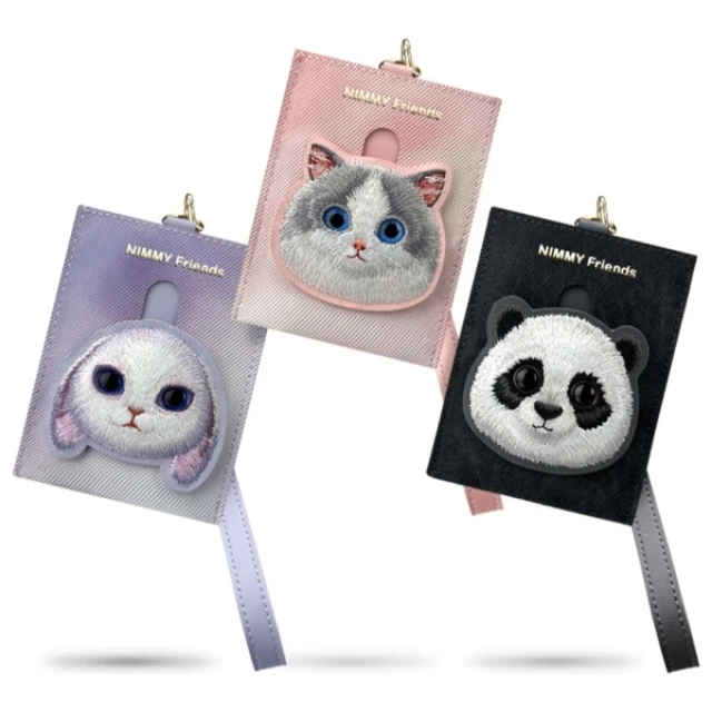 Картхолдер Nimmy Big Eyed Pet 2.0 Cat Black (N-XDY-KT-06)