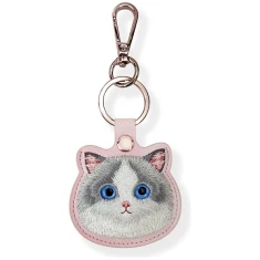 Чохол-брелок Nimmy для AirTag Big Eyed Pet 2.0 Cat Pink (N-XDY-YSK-07)