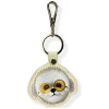 Чохол-брелок Nimmy для AirTag Glasses Cool Dog Khaki (N-YJ-YSK-02)